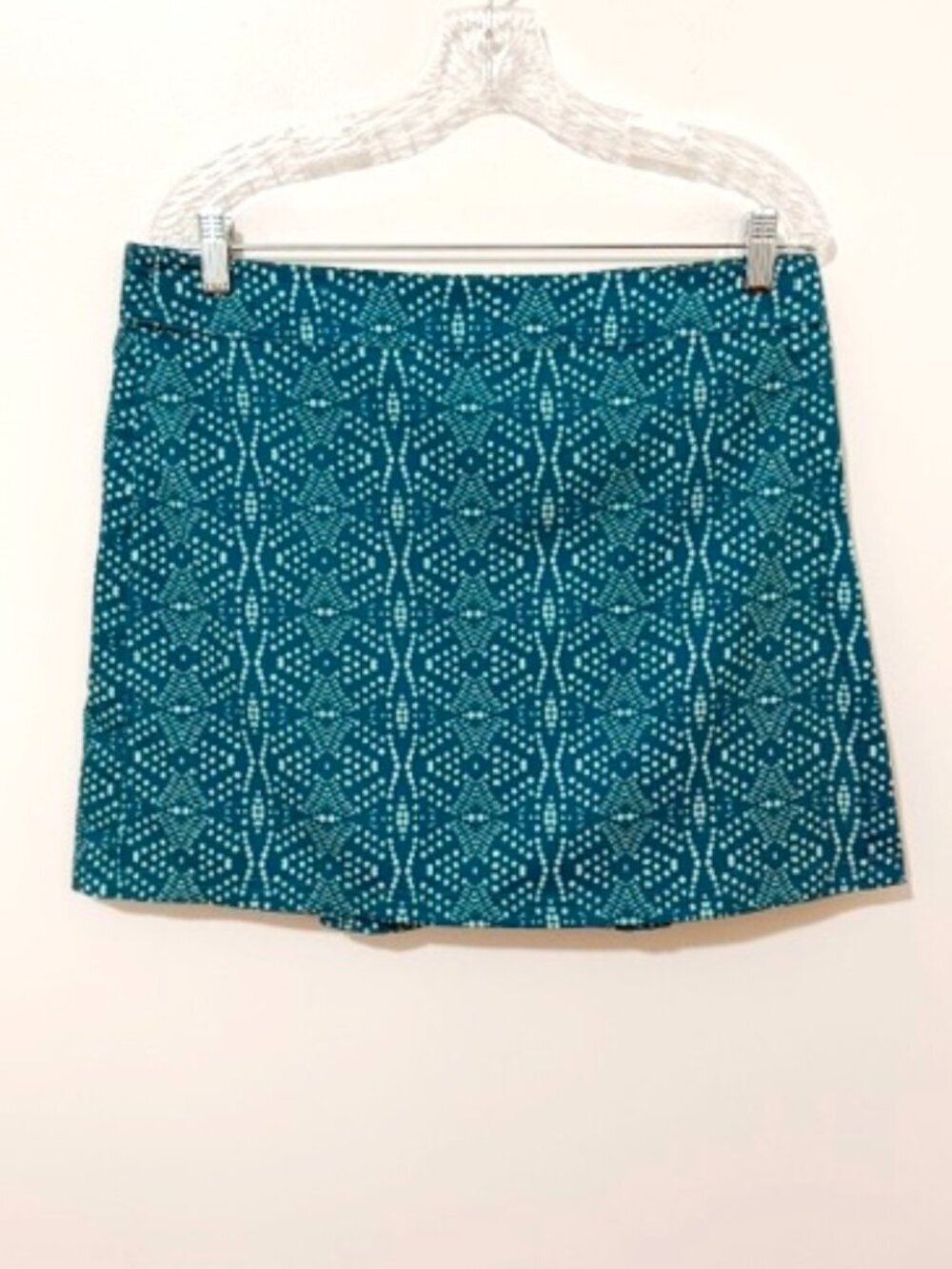 Ripskirt Hawaii Playa Ocean Blue White Wrap Skirt Length 1 Size L (12-14) NWT